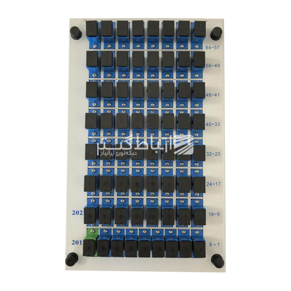 fiber optic splitter 1X64 rack mount