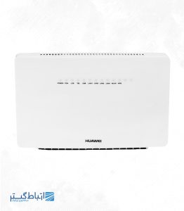 مودم فیبر نوری هوآوی HG8245Q2 با طراحی مدرن و نشانگرهای LED وضعیت اتصال