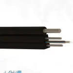 کابل دراپ فیبر نوری 2 کور outdoor با روکش LszH