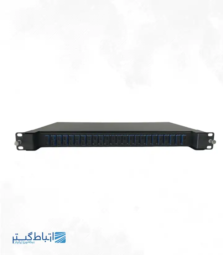خرید پچ پنل فیبر نوری رک مونت ریلی (Rack Mount Patch Panel)