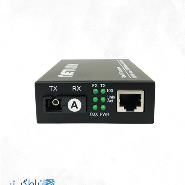 مدیا کانورتور دو کور 10/100 نت‌لینک 