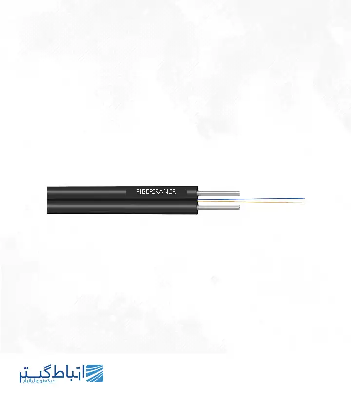 2kor کابل دراپ فیبر نوری 2کور 2 مهار indoor با روکش LszH - Image 1